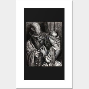 Bluebeard - Gustave Dore Posters and Art